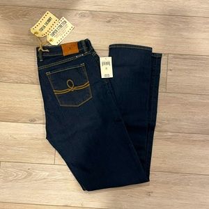 Lucky Brand Jeans Sofia Skinny Dark Wash Denim Size 32 Long